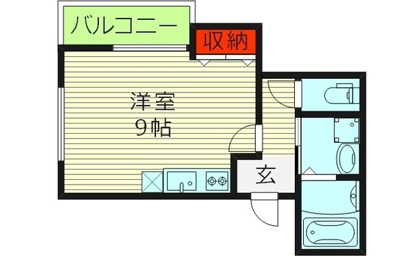 フジパレス今福西II番館の物件間取画像